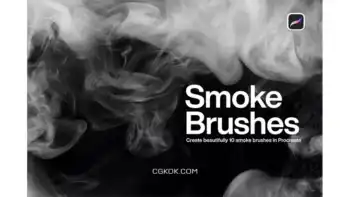 دانلود براش پروکریت دود Smoke Brushes Procreate