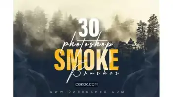 دانلود براش دود فتوشاپ Smoke Photoshop Brushes