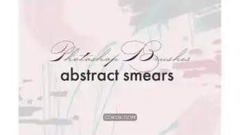 دانلود براش انتزاعی فتوشاپ Abstract smears – PS Brushes