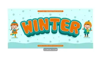دانلود استایل متن ایلوستریتور Fully Editable Text Effect Style