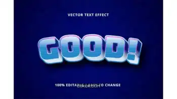 دانلود افکت متن سه بعدی Good 3D – Text Effect Editable