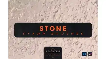 دانلود براش سنگ Stone Stamp Brushes