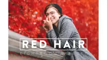 دانلود پریست لایت روم و فتوشاپ مو قرمز Redhead Lightroom Presets