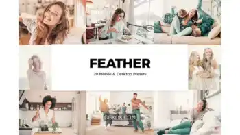 دانلود پریست رنگ Feather Lightroom Presets & LUTs