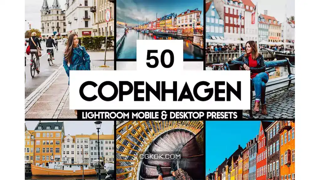 دانلود پریست رنگ کپنهاگ Copenhagen Lightroom Presets and LUTs