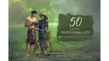 دانلود پریست اصلاح رنگ Exotic LUTs Pack