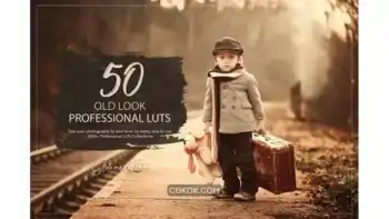 دانلود پریست رنگ عکس قدیمی Old Look LUTs Pack