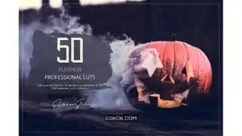 دانلود پریست اصلاح رنگ Pumpkin LUTs and Presets Pack