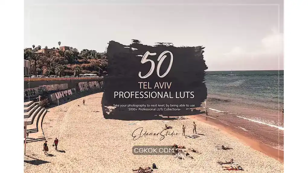 دانلود پریست رنگ تلاویو Tel Aviv LUTs and Presets Pack