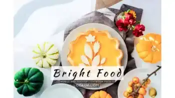 دانلود پریست لایت روم غذا Bright Food Lightroom Presets Dekstop and Mobile