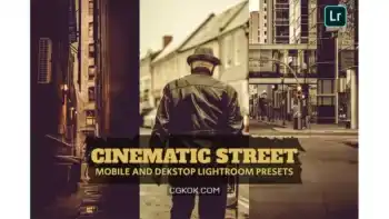 دانلود پریست لایت روم سینمایی خیابان Cinematic Street Lightroom Presets Dekstop Mobile