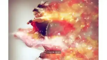 دانلود اکشن فتوشاپ افکت کهکشان Cosmic Photoshop Action