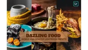 دانلود پریست لایت روم غذا Dazling Food Lightroom Presets Dekstop and Mobile