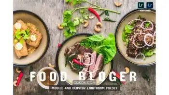 دانلود پریست لایت روم وبلاگ غذا Food Blog Lightroom Presets Dekstop and Mobile