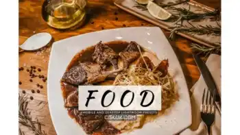 دانلود پریست لایت روم غذا Food Lightroom Presets Dekstop and Mobile