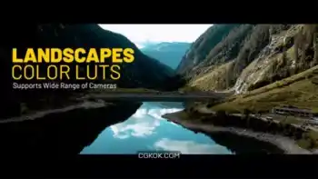 دانلود پریست فاینال کات اصلاح رنگ لنداسکیپ Landscape LUTs for Final Cut