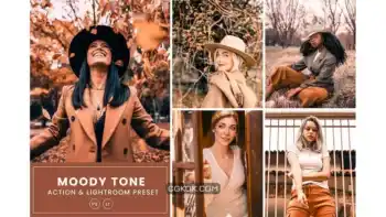دانلود پریست لایت روم به همراه اکشن فتوشاپ Moody Fx Photoshop Action & Lightrom