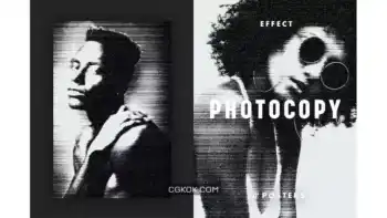 دانلود افکت فتوکپی برای پوستر Photocopy Effect for Posters