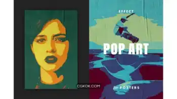 دانلود افکت پوستر پاپ آرت Pop Art Effect for Posters