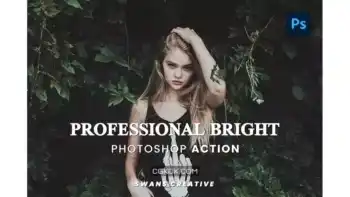 دانلود اکشن فتوشاپ حرفه ایی Professional Bright Photoshop Action