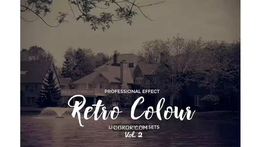 دانلود پریست لایت روم رترو Retro Colour Lightroom Vol. 2