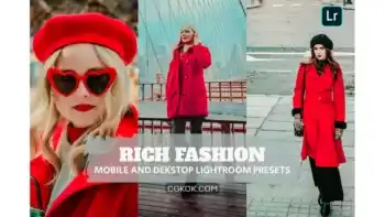 دانلود پریست لایت روم فشن Rich Fashion Lightroom Presets Dekstop and Mobile