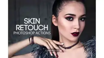 دانلود اکشن فتوشاپ روتوش پوست Skin Retouch Photoshop Actions Kit