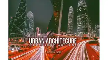 دانلود اکشن فتوشاپ افکت معماری شهری Urban Architecture Photoshop Actions