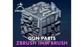 دانلود براش زیبراش ساخت اسلحه Gun IMM Part 1