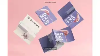 دانلود موکاپ مجله Magazine Mockups 3