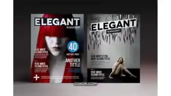 دانلود قالب ایندیزاین مجله Des7gn Magazine Indesign Template