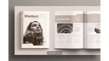 دانلود قالب ایندیزاین مجله Distinct Indesign Template
