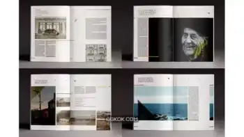 دانلود قالب ایندیزاین مجله Elegant Magazine Indesign Magazine