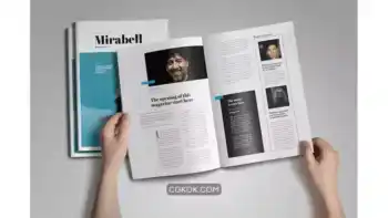 دانلود قالب ایندیزاین مجله InDesign Magazine Template 3