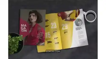 دانلود قالب ایندیزاین مجله InDesign Magazine Template 28