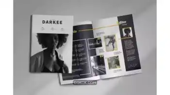 دانلود قالب ایندیزاین مجله InDesign Magazine Template 18