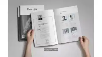 دانلود قالب ایندیزاین مجله InDesign Magazine Template 33