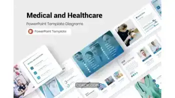 دانلود قالب پاورپوینت پزشکی Medical and Healthcare PowerPoint Presentation
