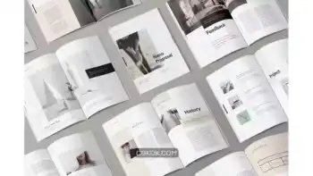 دانلود قالب ایندیزاین بروشور Nano Indesign Brochure