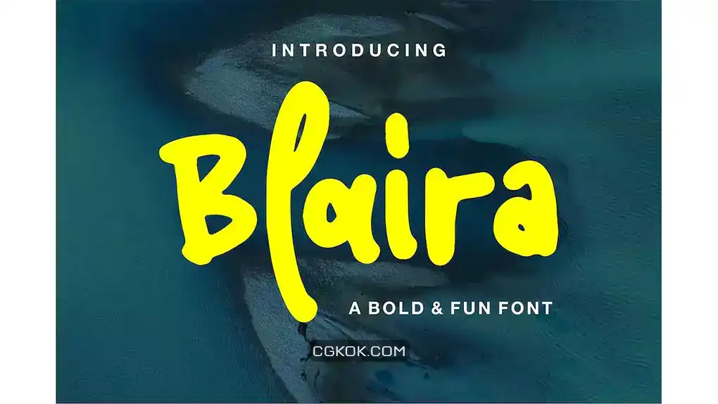 دانلود فونت Bold فانتزی Blaira | A Bold & Fun Font