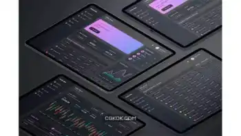دانلود رابط کاربری داشبورد مدیریت بازرگانی Crypto Dark & Black Trading Admin Dashboard UI Kit