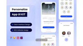 دانلود رابط کاربری شخصی سازی Personalize Mobile App