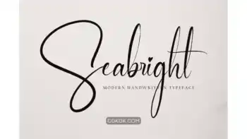 دانلود فونت انگلیسی Seabright