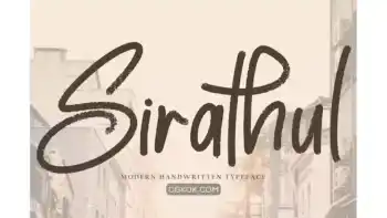 دانلود فونت انگلیسی Sirathul