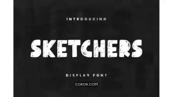 دانلود فونت اسکچ Sketchers – Sketch Font