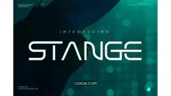 دانلود فونت انگلیسی Stange Semi Bold – Logo Font