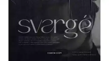 دانلود فونت انگلیسی Svarge
