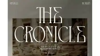 دانلود فونت لاکشری The Cronicle Serif Display Font