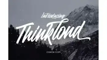 دانلود فونت انگلیسی Thinkloud Script