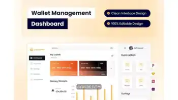 دانلود داشبورد مدیریت کیف پول Wallet Management Dashboard